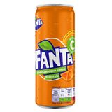 Напій безалкогольний Фанта Апельсин 033 л банка