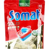 Таблетки для посудомийних машин Somat Gold для миття посуду 34 шт