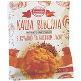 Каша миттєвого приготування Вигода вівсяна з курагою та насінням льону 40 г