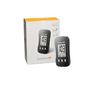 გლუკომეტრი ქეარ სენსი აპარატი N ეკო +10ტ/ჩხ  CareSens N Eco Meter set (10T)