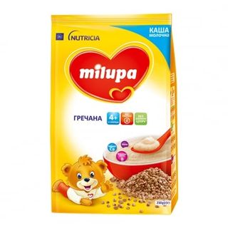 Каша 210г Milupa молочна швидкорозчинна гречана