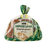 Хліб 450 кг Рома Харківський бездpіжджовий половинка наpізана п/ет