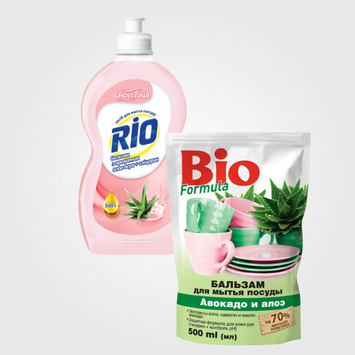 Засоби для миття посуду.