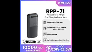 Remax Power Bank Fast Charging Rpp-71- 00562 
