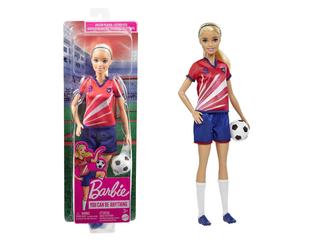 Barbie - ფეხბურთელი ბარბის თოჯინა