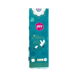Бумага туалетная Joy Paper целлюлоза 12 шт