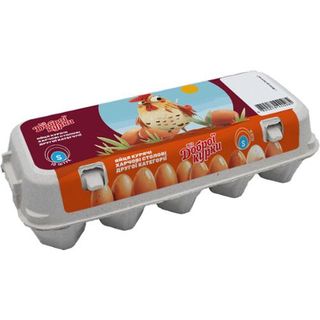 Яйця курячі Від Доброї курки С2 10 шт