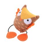 Іграшка YIWU для котів Сова з шелестячим наповненням 8х9,5 см