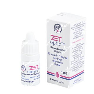 Զետոպտիկ աչքի կաթ 10մգ/մլ+5մգ/մլ - 5մլ