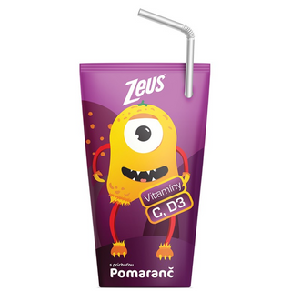 Напій Mc Carters Фруктовий Zeus Апельсин 0.2 л 