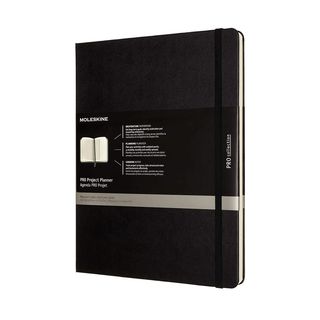 Планувальник Проєктів Moleskine Pro Великий / Чорний