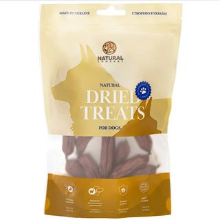 Ласощі Natural для собак сосиски з качки 10 шт/100 г