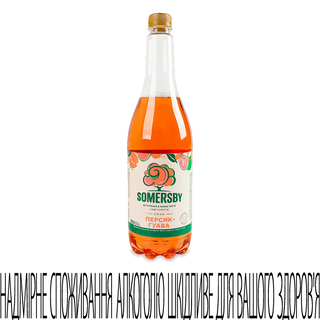 Сидр Somersby смак персик-гуава солодкий 0,95л