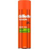 Гель для гоління Gillette Fusion Для чутливої шкіри 200 мл