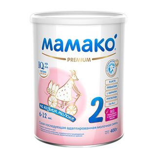 მამაკო - თხის რძე /6-12თვ/ 400გრ 0453/9077 MAMAKO Goat milk-based infant formula. from 6 to 12 months 400gr