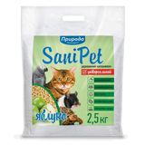 Наповнювач деревний SANI PET УНІВЕРСАЛЬНИЙ 2,5кг ЯБЛУКО