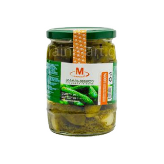 კიტრის მწნილი /მარნეული/ 545გრ შუშა