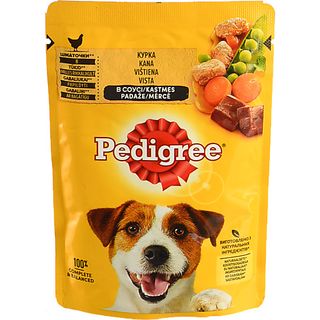 Корм Педігрі 100г курка овочі