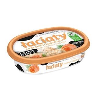 Паста сиркова 135г Laciaty з лососем та кропом 57,5%