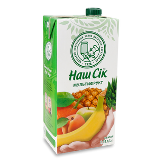 Нектар «Наш Сік» мультифруктовий 1,93л