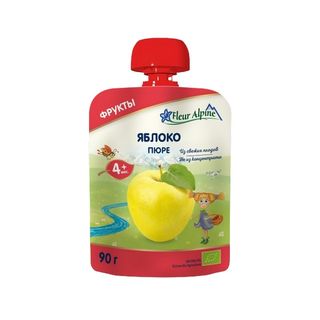 Пюре Fleur Alpine яблоко 90 г