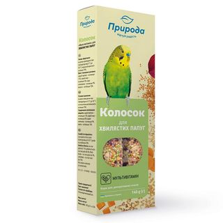 Колосок Природа Мультивітамін для папуг, 140 г