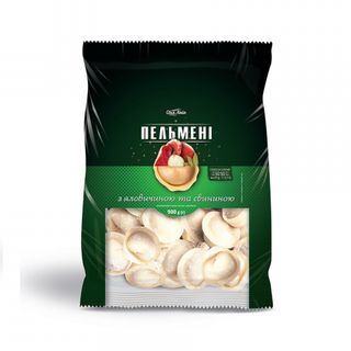 Пельмені 0,9 кг Своя лінія зі свининою та яловичиною