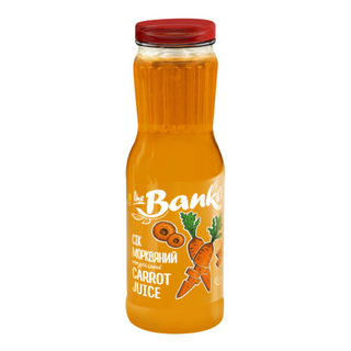 Сік The Banka морквяний натуральний 250мл