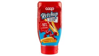 "COOP"- კეჩუპი 50%-ით ნაკლები შაქრის შემცველობით 280 გრ