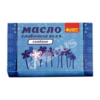 Масло Dairy spring сол 82,5% 180гр- 2760