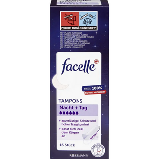 ფასელ - ტამპონი ღამის /6წვ/  #16 6678 Facelle - Tampon Night /6pcs/ 6678 N16