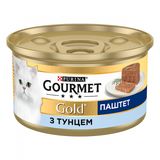 Корм 85г Gourmet Gold консерви для котів паштет з тунцем