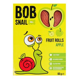 Цукерки Равлик Боб 60 г дит. Яблуко