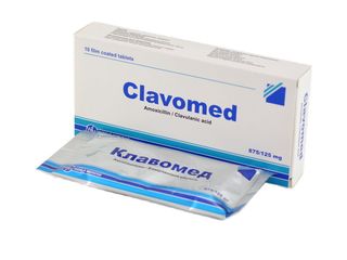 Clavomed - კლავომედი 1გრ. 10 ტაბლეტი