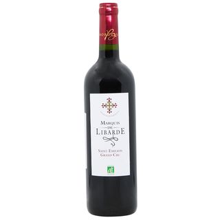 Вино Marquis de Libarde Saint Emilion Grand Cru Bio черв.сухе, 0.75 л