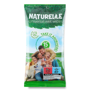 Серветки вологі Naturelle універсальні 15шт