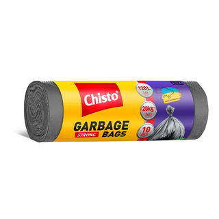 CHISTO ნაგვის პარკი ძლიერი 120 ლ 10 ც (ჩისტო)