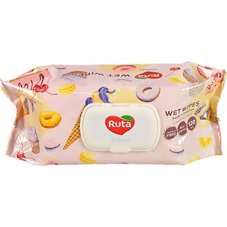 Серветки вологі Ruta 120шт selecta