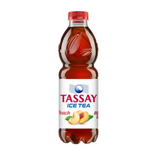 Холодный Чай Черный Tassay Ice Tea Персик, 1 л