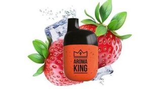 AROMA KING FLOW- STRAWBERRY ICE 1200 PUFFS