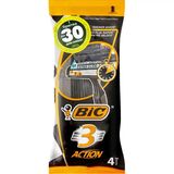 Набір бритв без змінних картриджів Bic Action 3 4 шт.