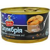 Скумбрія Varto атлантична з додаванням олії 240 г