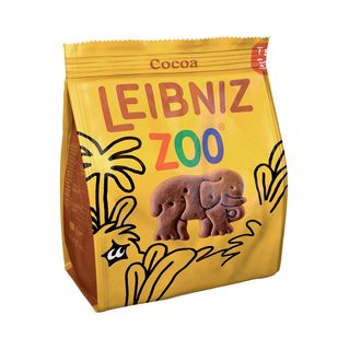 Печенье Leibniz Zoo Cocoa В Форме Фигурок Животных Джунгли 100 Г