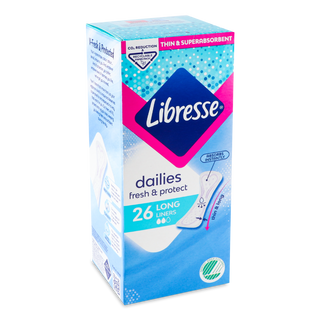 Прокладки гігієнічні Libresse Daily Fresh Normal 26шт