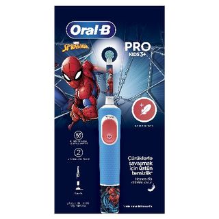 ორალ-ბი პრო საბავშვო ელექტრო ჯაგრისი ობობა ცისფერი