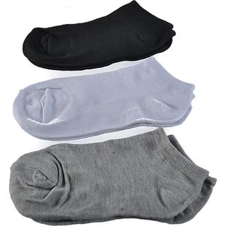 Набір шкарпеток, 3 пари, сірий, білий,чорний