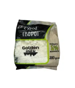 Творог Golden Milk 5% 380 Г