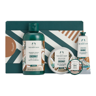 ბოდი შოპი - სასაჩუქრე ნაკრები AYR25 G3 ქოქოსი შხ. კრემ-გელი 250მლ. კარაქი 50მლ. ტუჩის კარაქი 10მლ. ხელის ბალმი 30მლ 0 G3 SMALL COCONUT AR25 44955