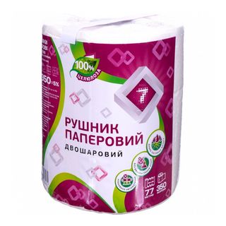 Рушник папер. "7" 1 шт. Джамбо 350