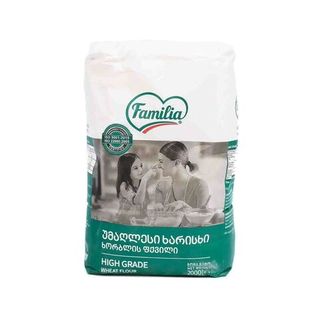 ლა ფამილია ფქვილი სუპერ ხარისხი 2 კგ/4860107250205 1ც